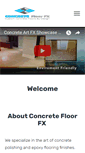 Mobile Screenshot of concreteartfx.com